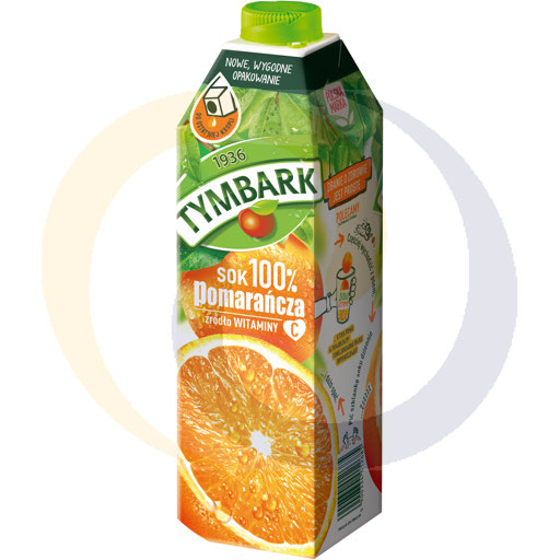 Juice 100% orange Karton 1,0l/12 Stück Tymbark