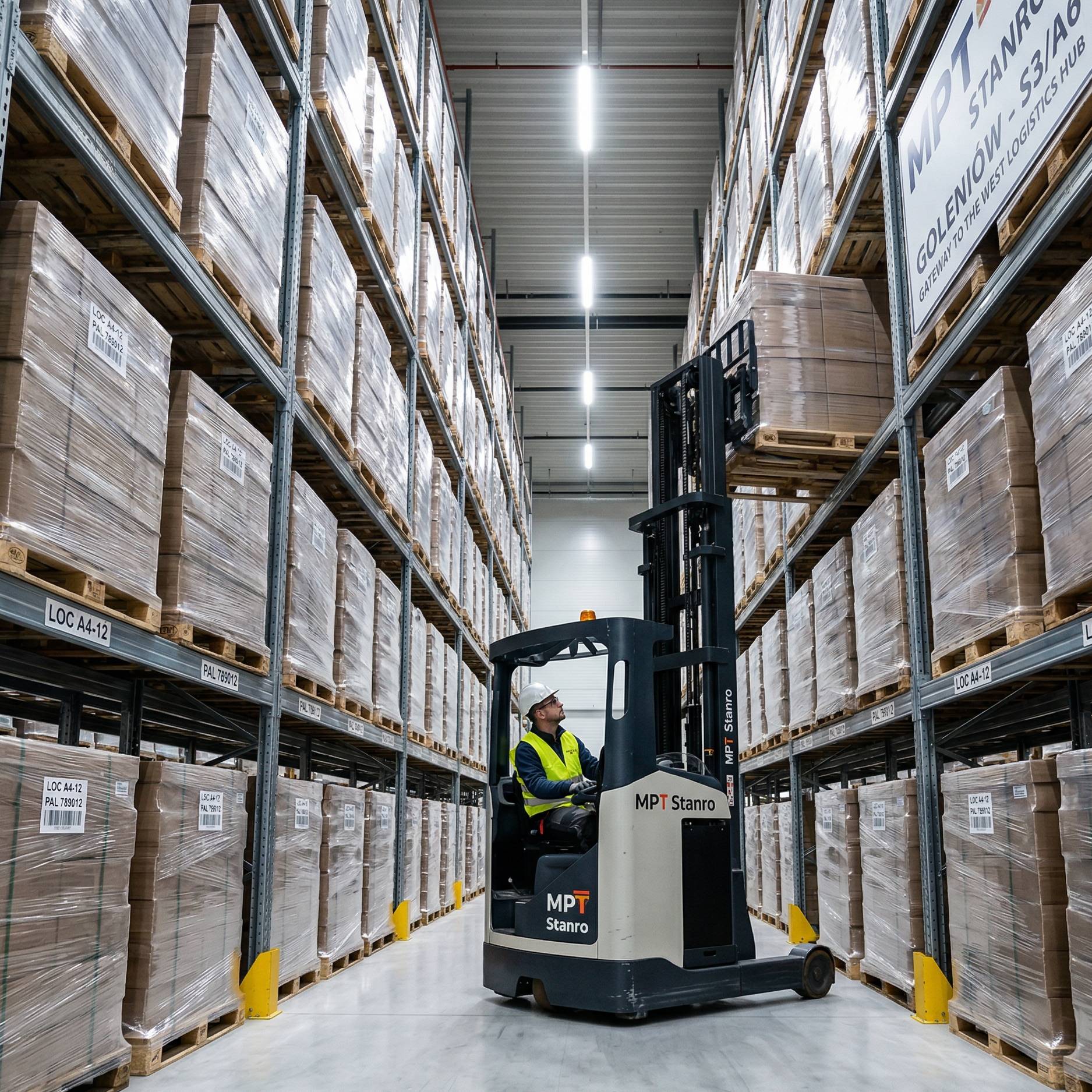 Składowanie regałowe