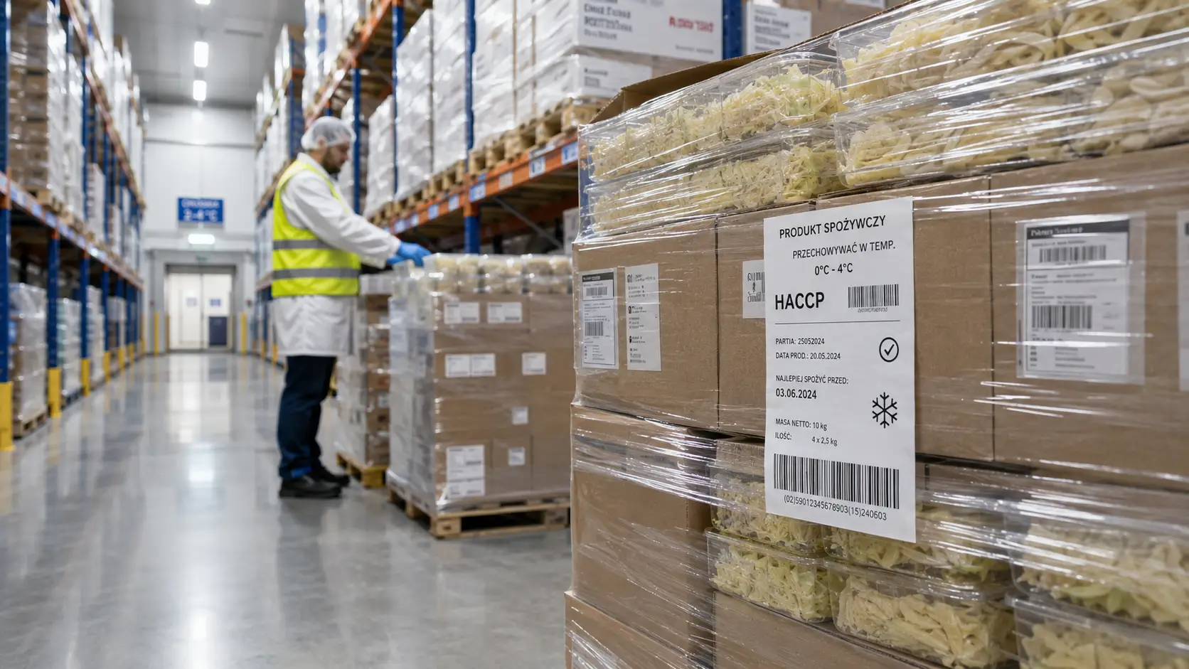 Przechowywanie żywności w magazynach oraz normy HACCP i standardy bezpieczeństwa w logistyce FMCG